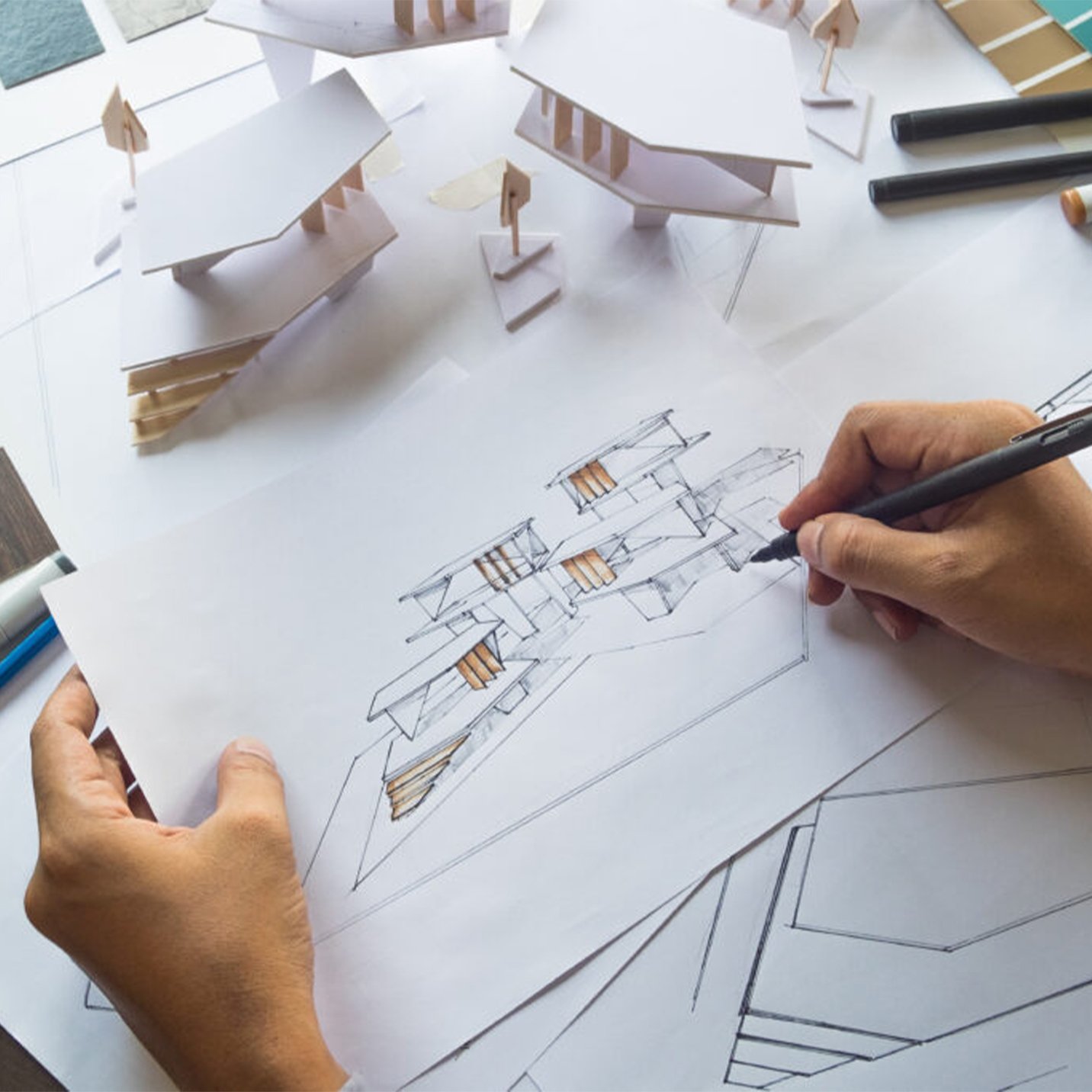 Architectural Plan Background